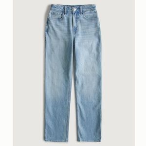 ULTRA HIGH-RISE MEDIUM LIGHT WASH 90S STRAIGHT JEANS